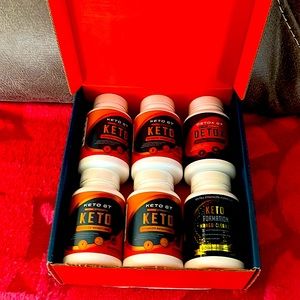 4 bottles of KetoGT Advanced weight loss 1Detox 1 Mango cleanse